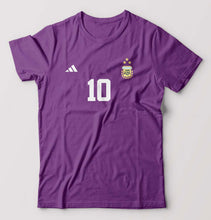 Load image into Gallery viewer, Argentina Fottball 10 T-Shirt for Men-Purple-Ektarfa.online
