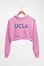 Load image into Gallery viewer, UCLA Crop HOODIE FOR WOMEN-Light Baby Pink-Ektarfa.online
