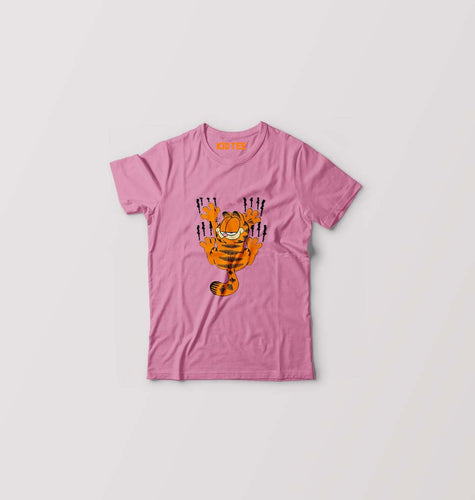 Garfield T-Shirt for Boy/Girl-Pink-Ektarfa.online