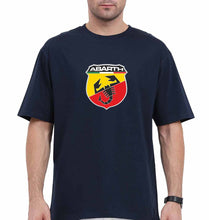 Load image into Gallery viewer, Abarth Oversized T-Shirt for Men-Navy Blue-Ektarfa.online
