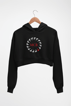 Load image into Gallery viewer, My Chemical Romance (MCR) Crop HOODIE FOR WOMEN-Black-Ektarfa.online
