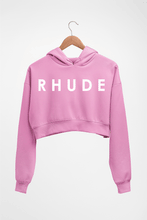 Load image into Gallery viewer, rhude Crop HOODIE FOR WOMEN-Light Baby Pink-Ektarfa.online
