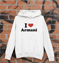 Load image into Gallery viewer, I Love Armani Hoodie for Men/Women
