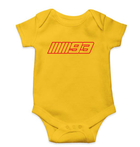 MM93 Romper For Baby Boy/Girl-Yellow-Ektarfa.online