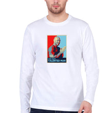Load image into Gallery viewer, Johnny Sins Full Sleeves T-Shirt for Men-White-Ektarfa.online
