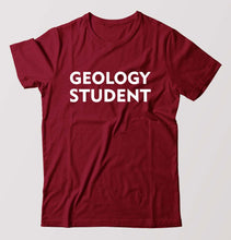 Load image into Gallery viewer, Geology Student T-Shirt for Men-Maroon-Ektarfa.online
