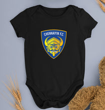 Load image into Gallery viewer, chennaiyin FC Romper For Baby Boy/Girl-Black-Ektarfa.online
