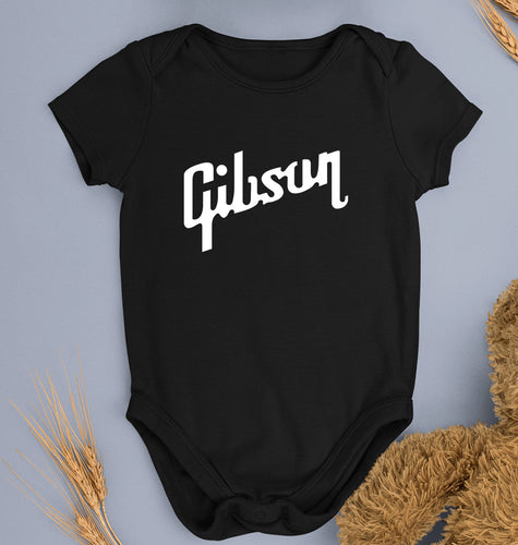 gibson Romper For Baby Boy/Girl-Black-Ektarfa.online