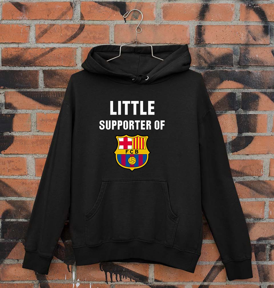 Little Supporter Barcelona Unisex Hoodie for Men/Women-Black-Ektarfa.online