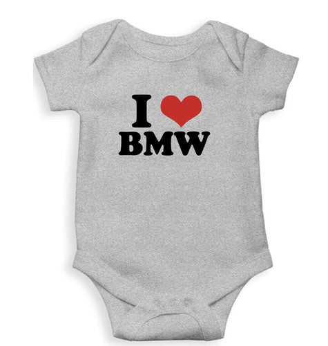 I LOVE BMW Romper For Baby Boy/Girl-Grey-Ektarfa.online