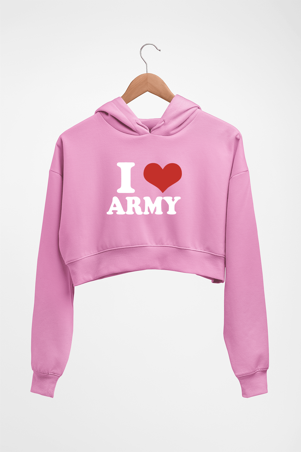 I Love Army HOODIE FOR WOMEN