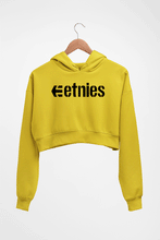 Load image into Gallery viewer, etnies Crop HOODIE FOR WOMEN-Mustard Yellow-Ektarfa.online
