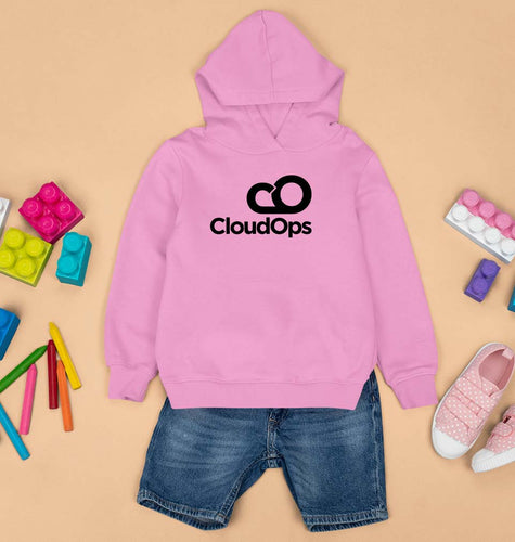 CloudOps Hoodie for Boy/Girl-Light Baby Pink-Ektarfa.online