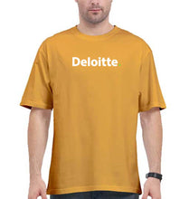 Load image into Gallery viewer, Deloitte Oversized T-Shirt for Men
