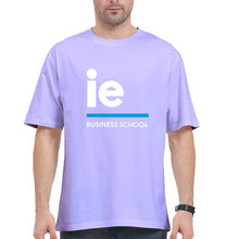 Load image into Gallery viewer, IE University Oversized T-Shirt for Men-Lavender-Ektarfa.online
