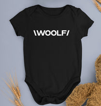 Load image into Gallery viewer, woolf university Romper For Baby Boy/Girl-Black-Ektarfa.online
