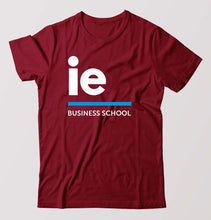 Load image into Gallery viewer, IE University T-Shirt for Men-Maroon-Ektarfa.online

