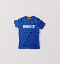 Load image into Gallery viewer, feminist Kids T-Shirt for Boy/Girl-Royal Blue-Ektarfa.online
