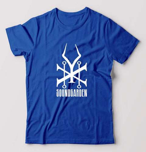 Soundgarden T-Shirt for Men-Royal Blue-Ektarfa.online