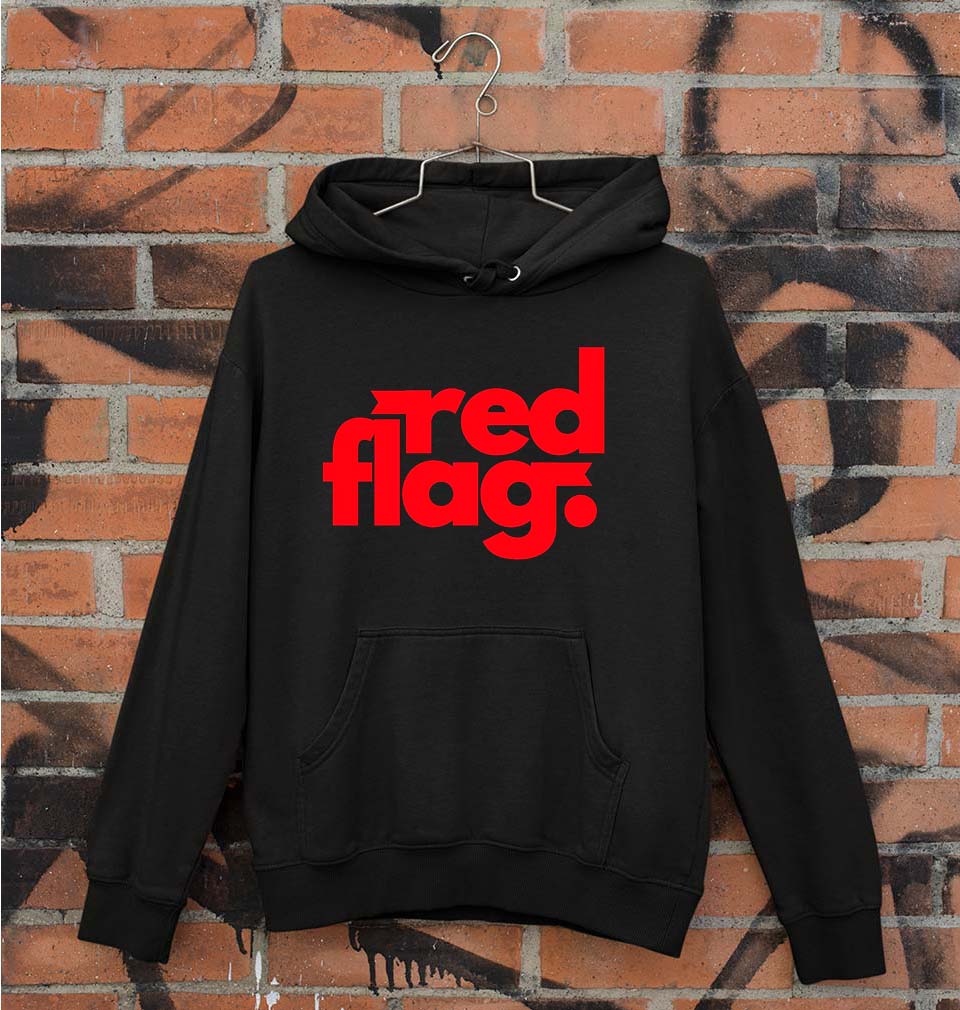 Red Flag Unisex Hoodie for Men/Women-Black-Ektarfa.online