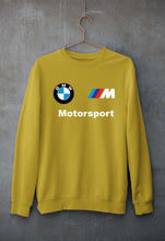 Load image into Gallery viewer, BMW Motersport Unisex Sweatshirt for Men/Women-Mustard Yellow-Ektarfa.online
