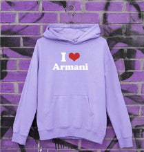 Load image into Gallery viewer, I Love Armani Hoodie for Men/Women
