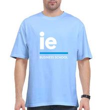Load image into Gallery viewer, IE University Oversized T-Shirt for Men-Baby Blue-Ektarfa.online
