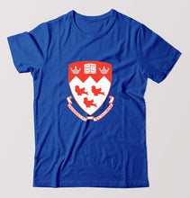 Load image into Gallery viewer, McGill University T-Shirt for Men-Royal Blue-Ektarfa.online
