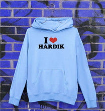 Load image into Gallery viewer, I LOVE HARDIK Hoodie for Men/Women
