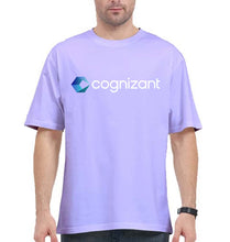 Load image into Gallery viewer, Cognizant Oversized T-Shirt for Men-Lavender-Ektarfa.online
