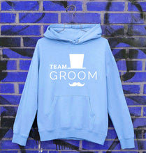 Load image into Gallery viewer, Team Groom Unisex Hoodie for Men/Women-Baby Blue-Ektarfa.online

