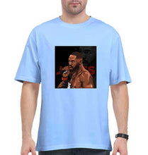 Load image into Gallery viewer, jon jones UFC Oversized T-Shirt for Men-Baby Blue-Ektarfa.online
