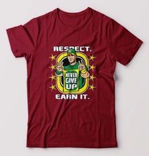 Load image into Gallery viewer, john cena never give up T-Shirt for Men
