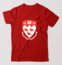 Load image into Gallery viewer, McGill University T-Shirt for Men-Red-Ektarfa.online

