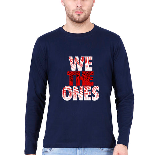 the bloodline we the ones Full Sleeves T-Shirt for Men-Navy Blue-Ektarfa.online