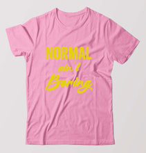 Load image into Gallery viewer, Normal Ain&#39;t Boring T-Shirt for Men-Light Baby Pink-Ektarfa.online
