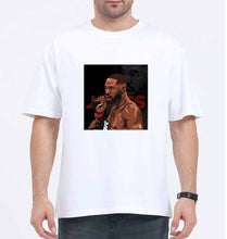 Load image into Gallery viewer, jon jones UFC Oversized T-Shirt for Men-White-Ektarfa.online
