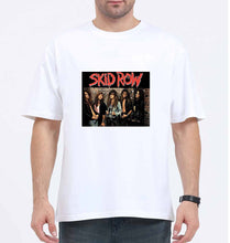 Load image into Gallery viewer, SKID ROW Oversized T-Shirt for Men-White-Ektarfa.online
