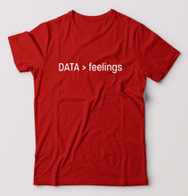Load image into Gallery viewer, Data T-Shirt for Men-Red-Ektarfa.online

