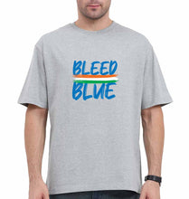 Load image into Gallery viewer, bleed blue Oversized T-Shirt for Men-Grey-Ektarfa.online
