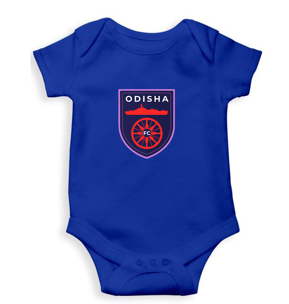 Odisha FC Romper For Baby Boy/Girl-Royal Blue-Ektarfa.online