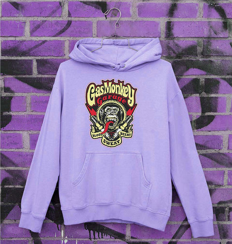 Gas Monkey Unisex Hoodie for Men/Women-Lavender-Ektarfa.online