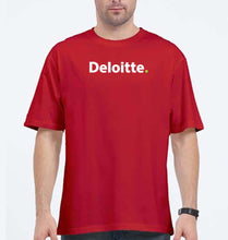 Load image into Gallery viewer, Deloitte Oversized T-Shirt for Men
