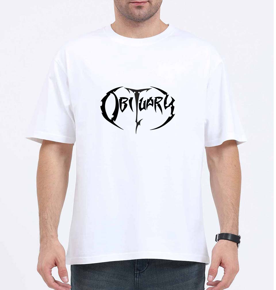 Obituary Oversized T-Shirt for Men