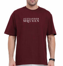 Load image into Gallery viewer, alexander mcqueen Oversized T-Shirt for Men-Maroon-Ektarfa.online
