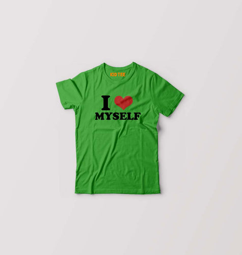 I LOVE MYSELF T-Shirt for Boy/Girl-Flag Green-Ektarfa.online
