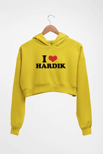 Load image into Gallery viewer, I LOVE HARDIK HOODIE FOR WOMEN
