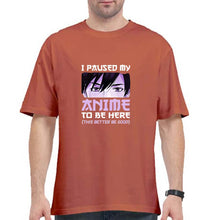 Load image into Gallery viewer, Paused my Anime Oversized T-Shirt for Men
