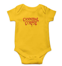 Load image into Gallery viewer, cannibal corpse Romper For Baby Boy/Girl-Yellow-Ektarfa.online
