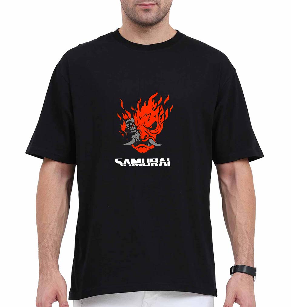 BAND SAMURAI - CYBERPUNK 2077 Anime Oversized T-Shirt for Men